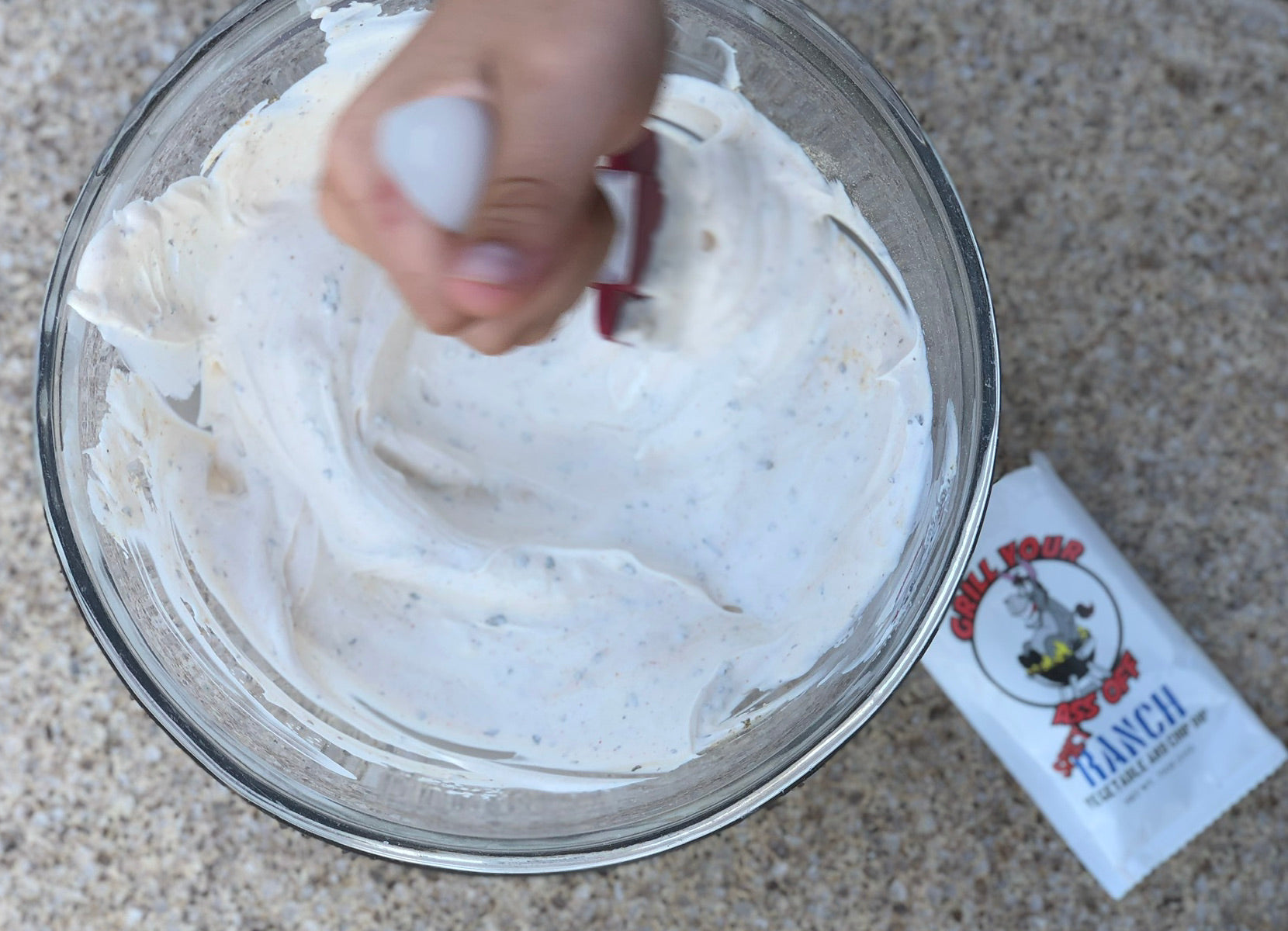 Load video: Spicy Ranch Dip