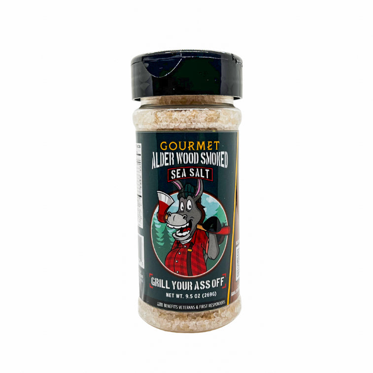 Gourmet Alder Wood Smoked Sea Salt