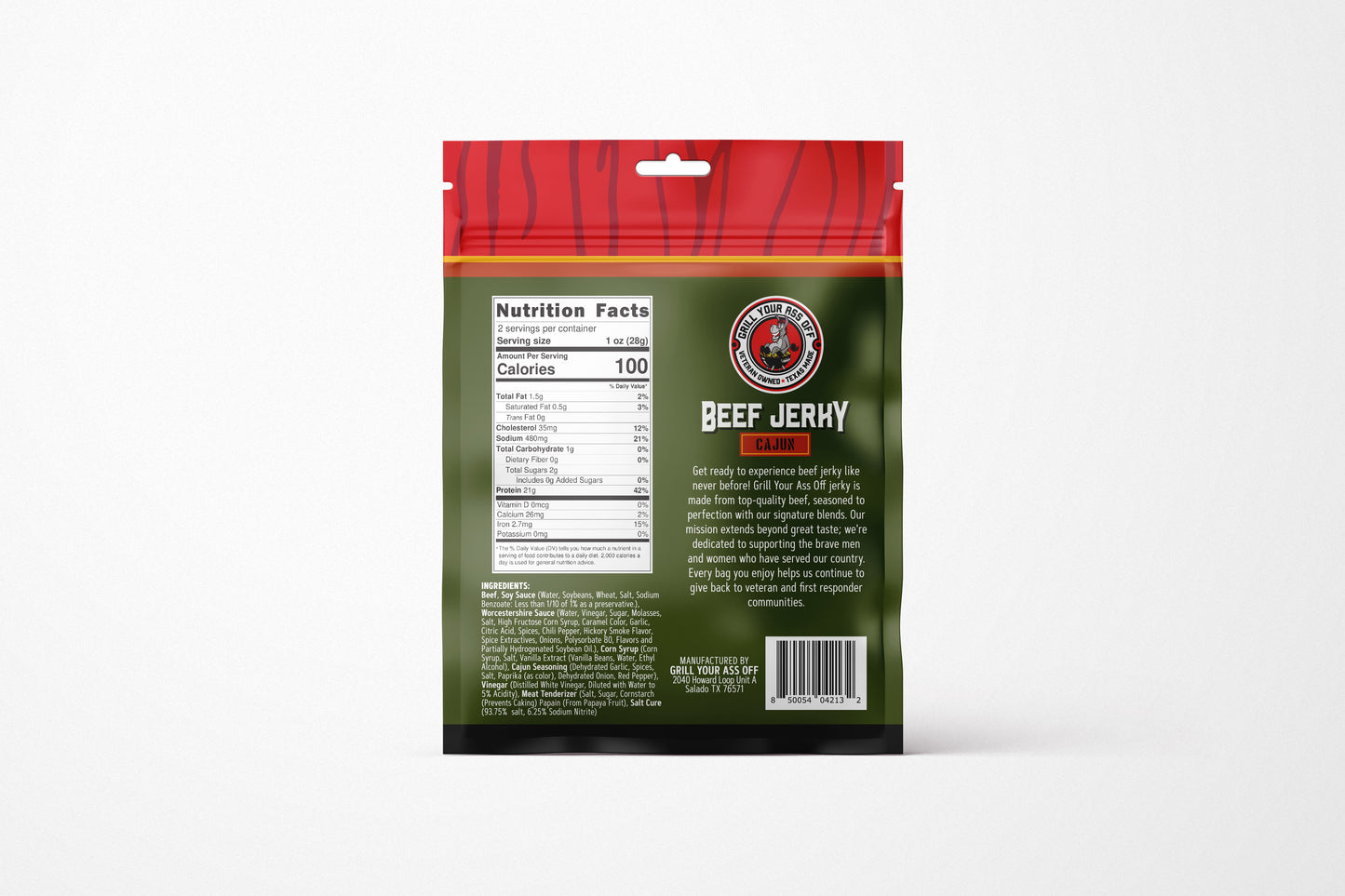Cajun Beef Jerky