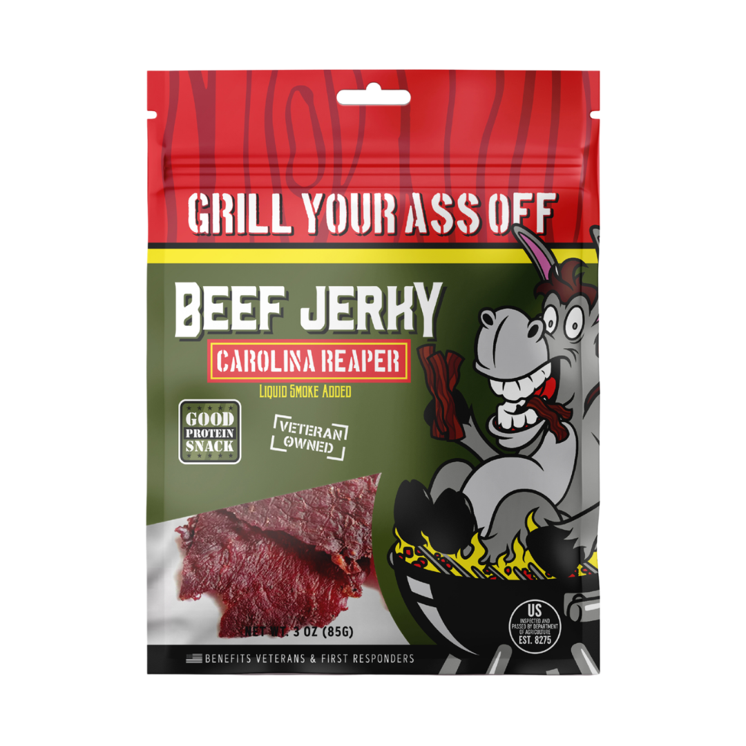 Carolina Reaper Beef Jerky