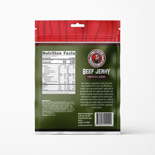 Chipotle Adobo Beef Jerky