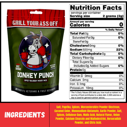 Donkey Punch Spicy Bloody Mary Mix