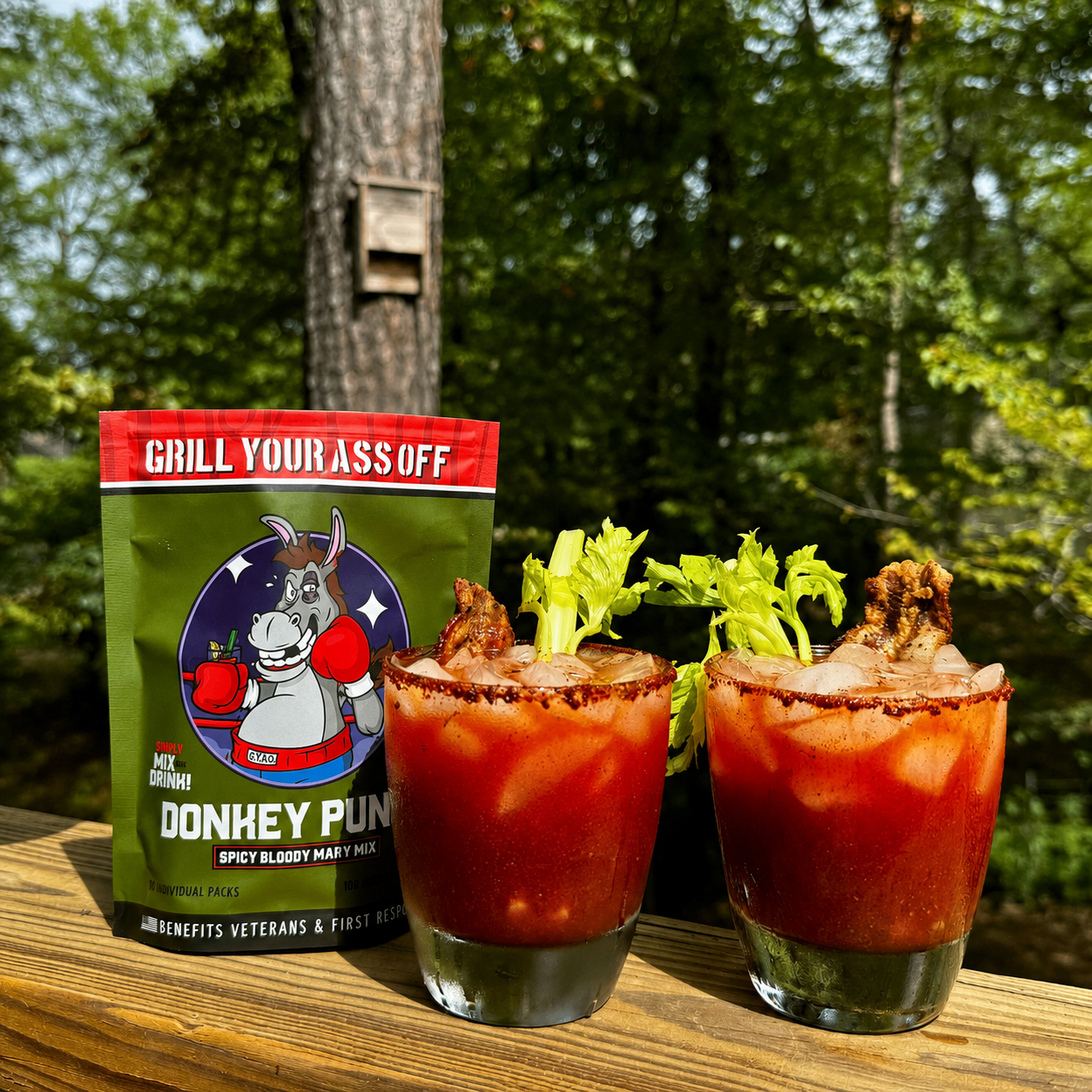Donkey Punch Spicy Bloody Mary Mix