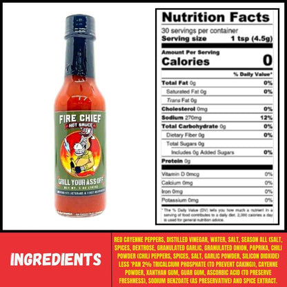 Fire Chief Hot Sauce 2 Pack