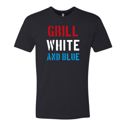 Grill White & Blue