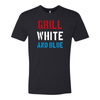 Grill White & Blue