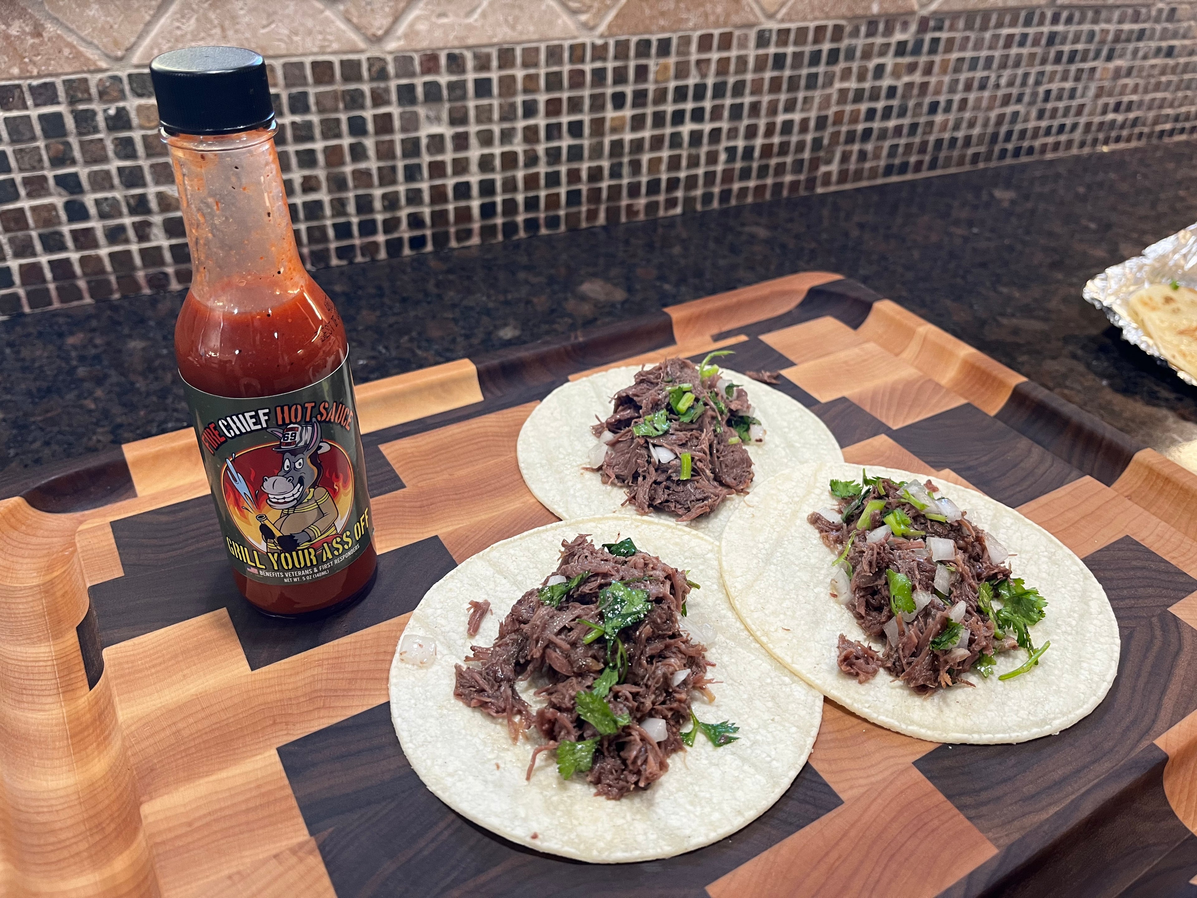 Load video: Fire Chief Hot Sauce