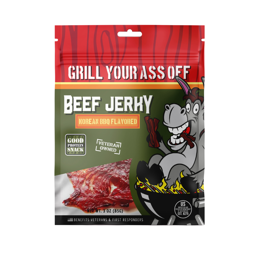 Korean BBQ Flavored Beef Jerky