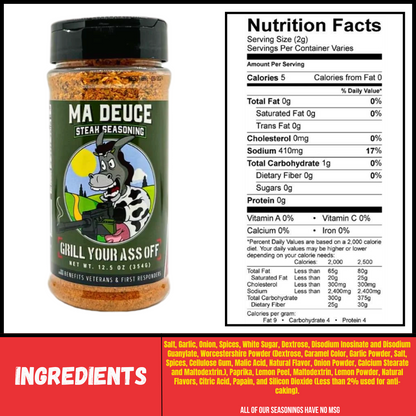 Ma Deuce Steak Seasoning