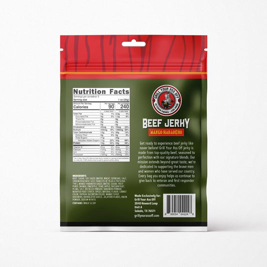 Mango Habanero Beef Jerky