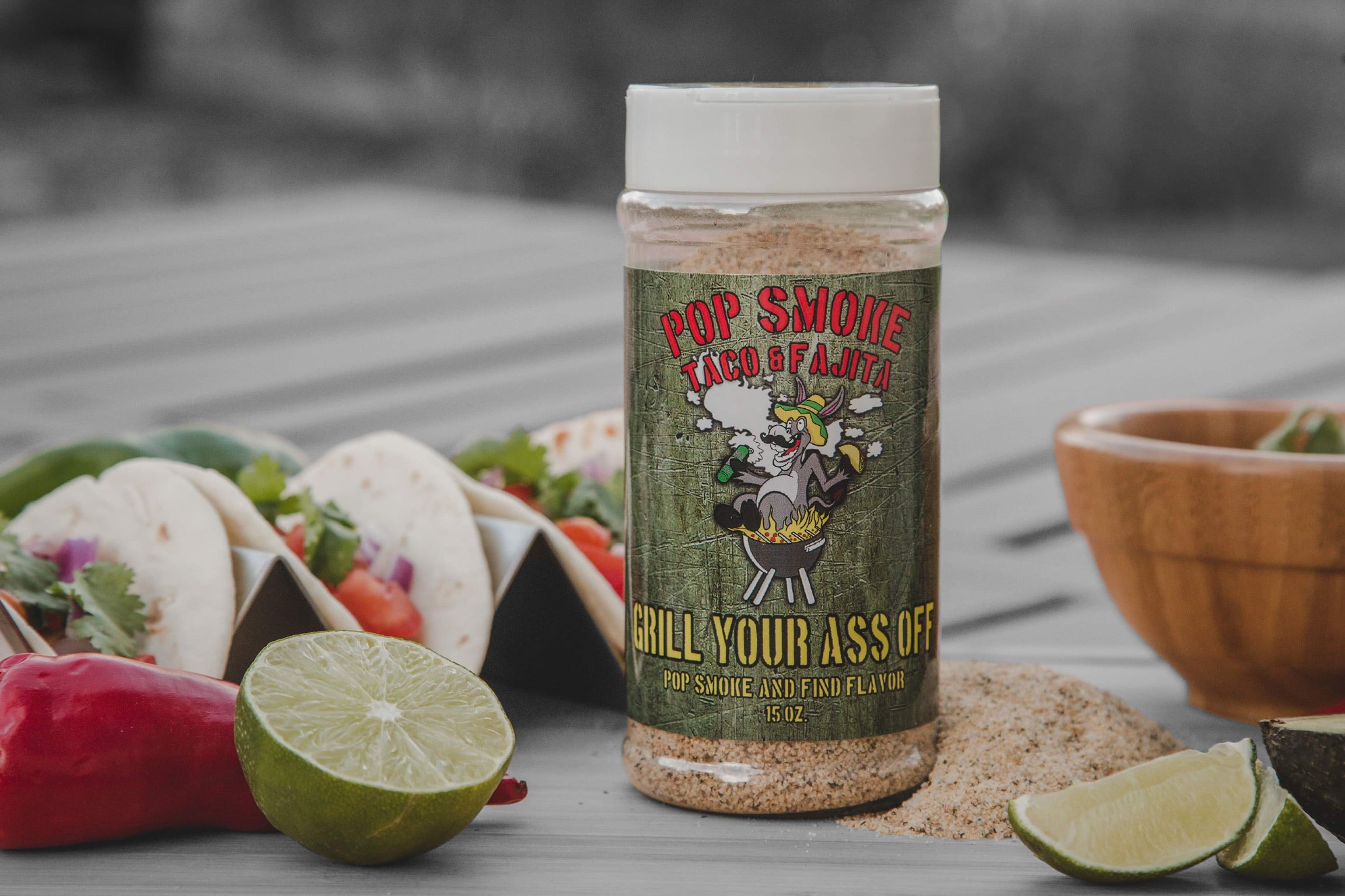 Load video: Pop Smoke Taco &amp; Fajita Seasoning