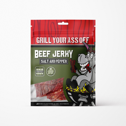 Salt & Pepper Beef Jerky