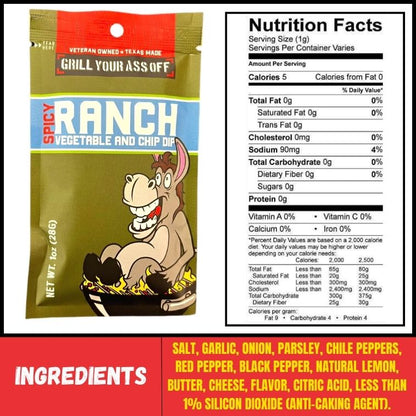 Spicy Ranch Dip 3 Pack