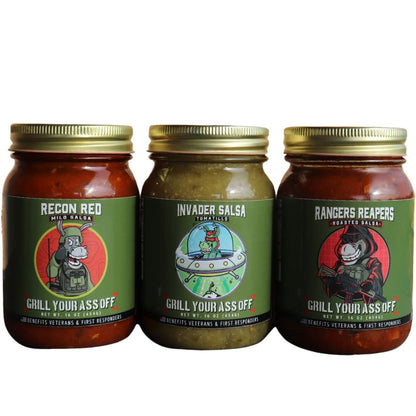Triple Threat Salsa Set