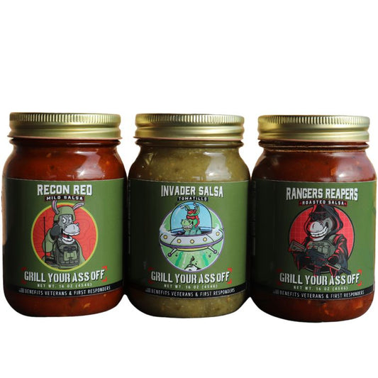 Triple Threat Salsa Set