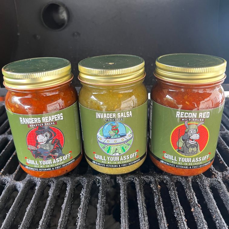 Rangers Reapers Roasted Salsa – Grill Your Ass Off