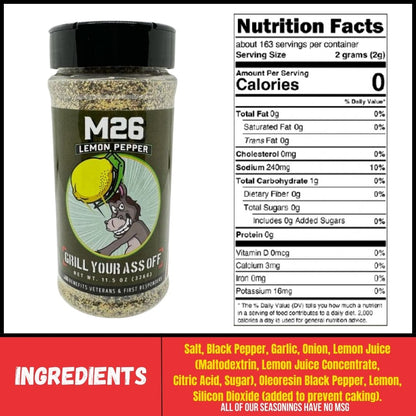 M26 Lemon Pepper