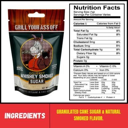 Gourmet Whiskey Smoked Sugar