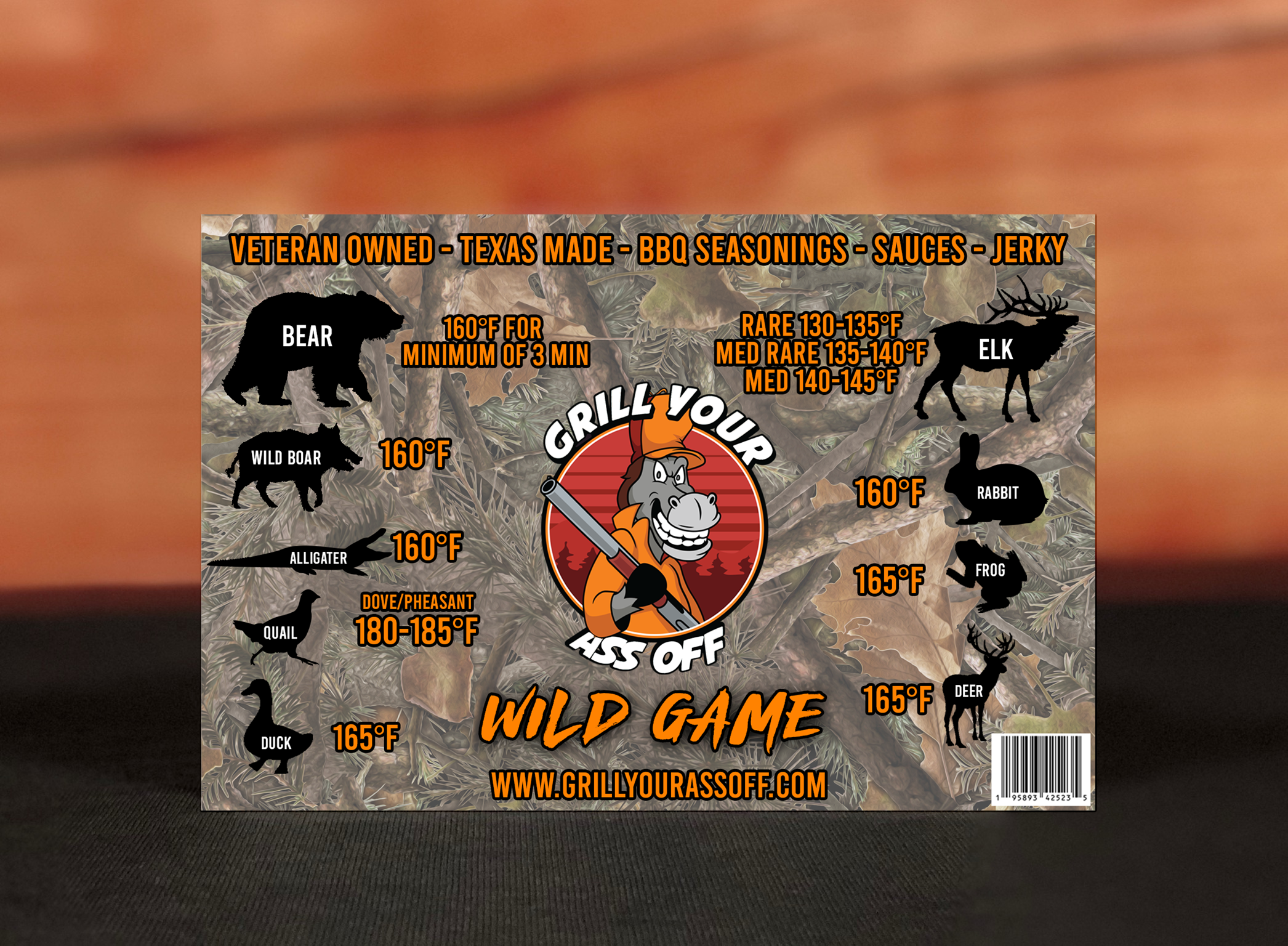 Load video: Wild Game Meat Temperature Magnet