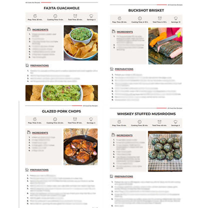 40 GOOD ASS RECIPES ™ - Grill Your Ass Off