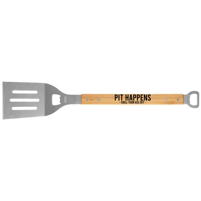 Barbecue Spatula with Bottle Opener - Grill Your Ass Off