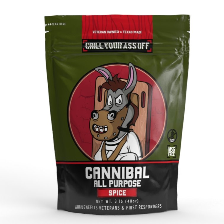 Cannibal All Purpose Spice™ - Grill Your Ass Off