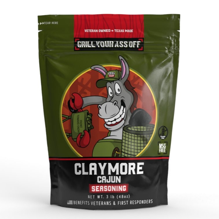 Claymore Cajun Seasoning™ - Grill Your Ass Off