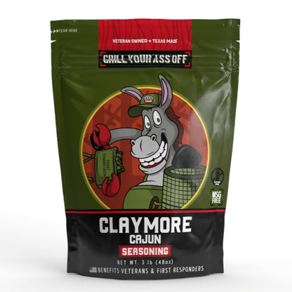 Claymore Cajun Seasoning™ - Grill Your Ass Off