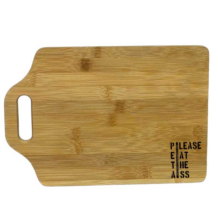 Custom Cutting Board 13" x 9" - Grill Your Ass Off