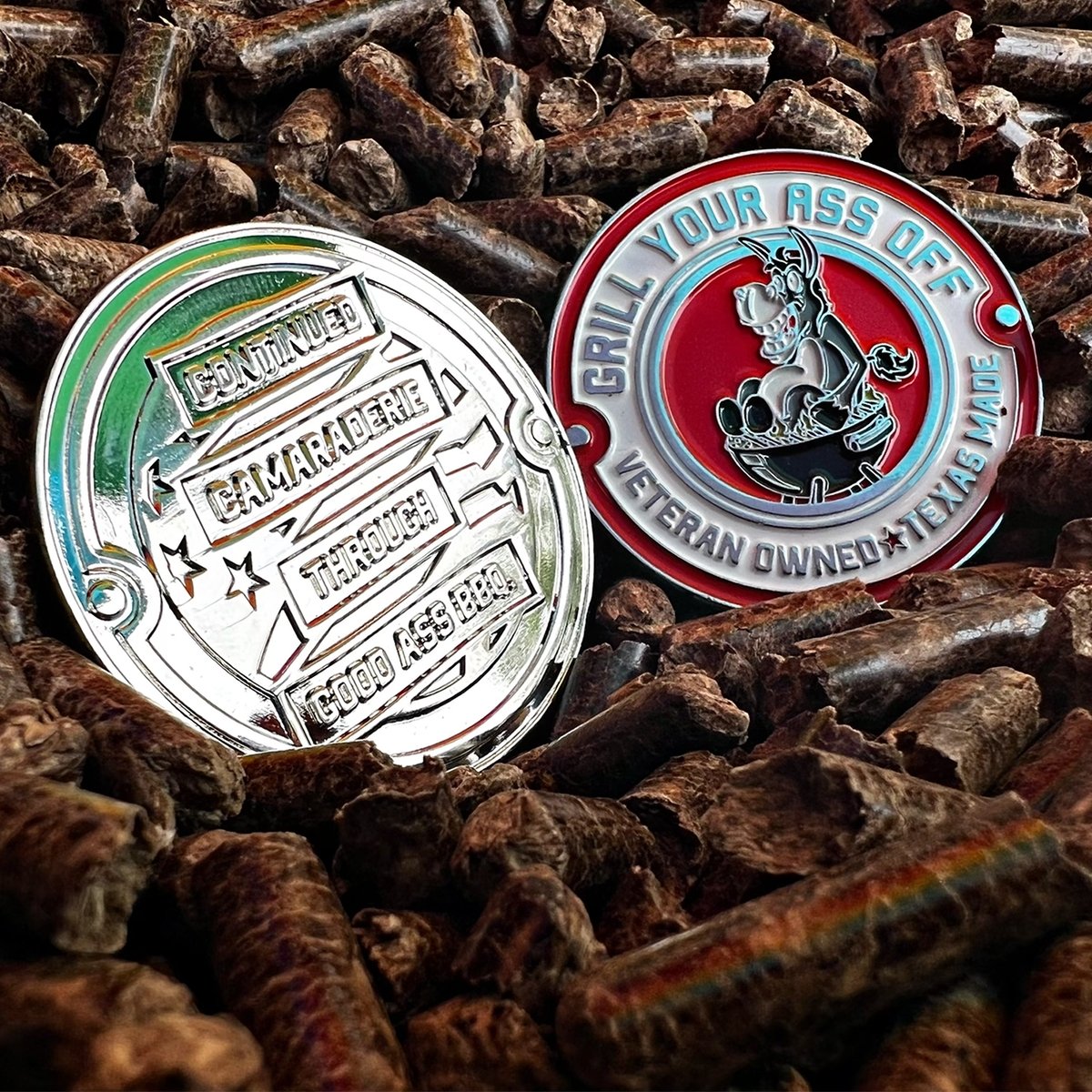 GYAO Challenge Coin - Grill Your Ass Off