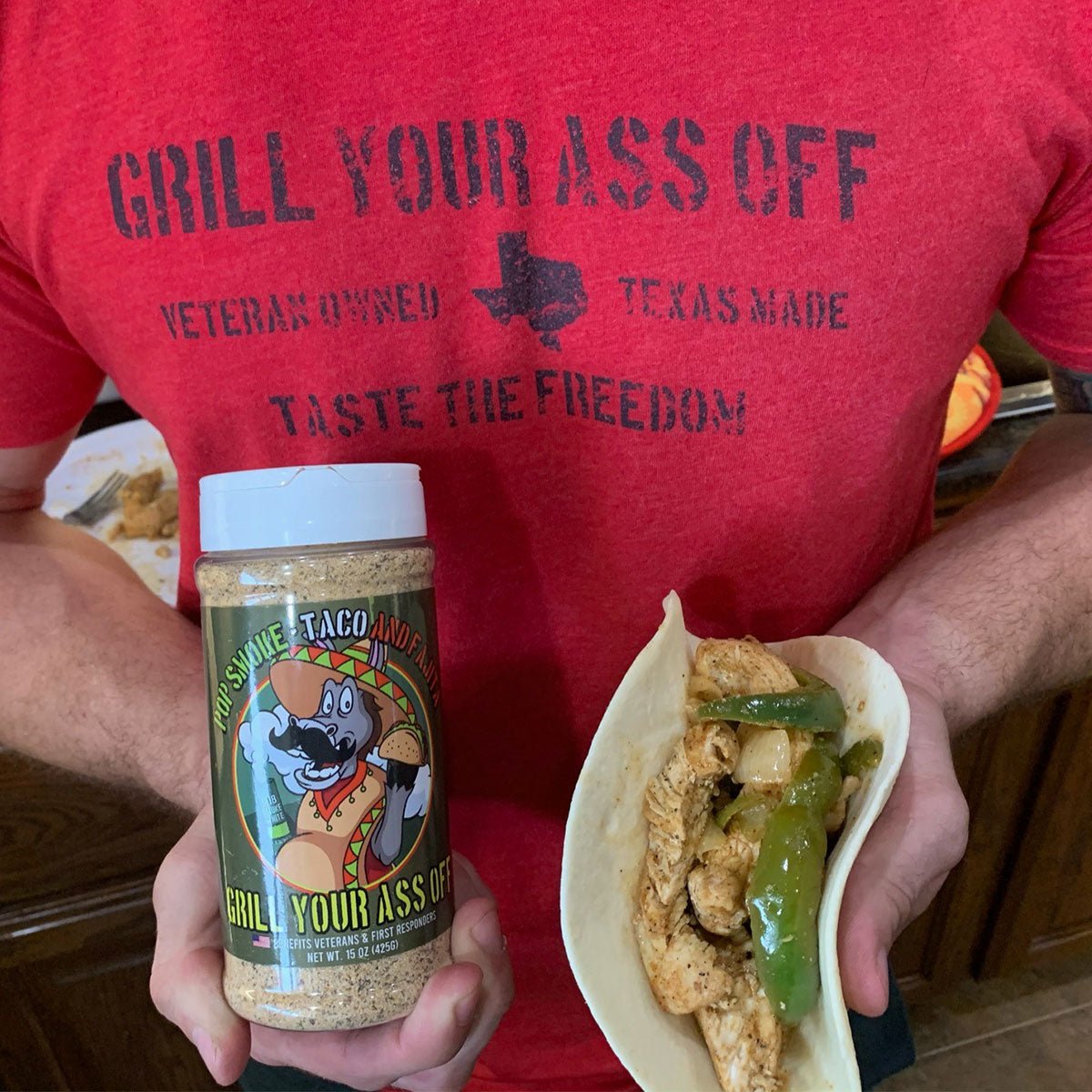 POP SMOKE TACO & FAJITA SEASONING ™ - Grill Your Ass Off