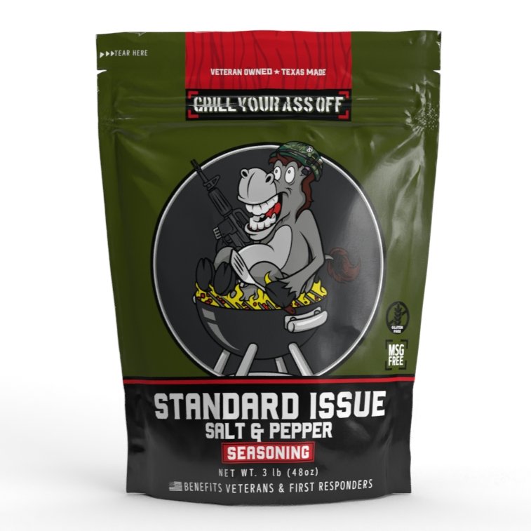 Standard Issue Salt & Pepper — Grill Your Ass Off