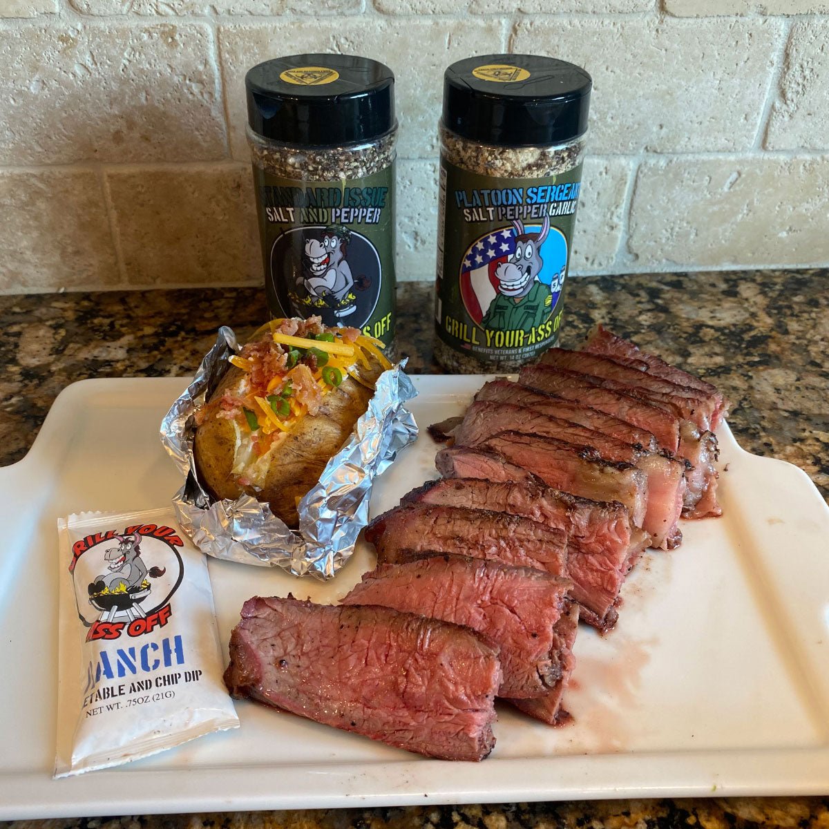 STANDARD ISSUE SALT & PEPPER - Grill Your Ass Off